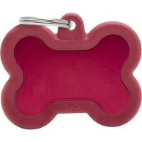 My Family Tag De Identificação Para Pet Hushtag Em Formato De Osso