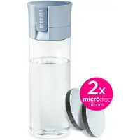 Brita Fill & Go Vital water filter bottle con 2 Micro Disc filters 0.6 l - Variant: Blu