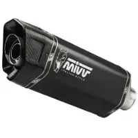 MIVV Sistema De Escape Completo Homologado 2x1 Sr-1 Aprilia Rs 457 2024-2025