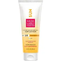 HADALABO Sun Ácido Hialurónico Creme Hidratante Loção Solar 50 200 ml
