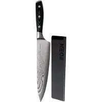 Eden Classic Damast faca de chef com protetor de lâmina Eden