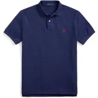 Ralph Lauren para homem. 710680784292 Polo Ícone marinho (S), Casual, Algodão, Manga curta