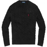 Ralph Lauren Pullover 'Driver' vermelho vivo / preto