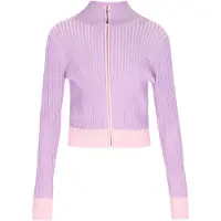 Mymo Casaco de malha 'Young Fashion' roxo claro / rosa pastel