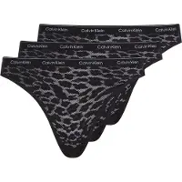 Calvin Klein Calcinhas 000qd5069e 3 Unidades