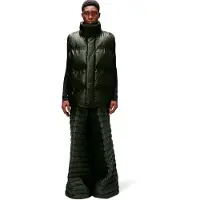 Rains - Casacos - Bator Puffer Vest Green para Unissexo - Tamanho M - Caqui