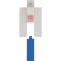 Minecraft Figura Chestnut Wolf 8cm