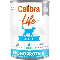 Calibra Ração Para Cães Life Can Adult Frango E Arroz 6x400g