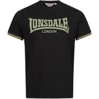 Lonsdale Camisa 'Townhead' verde claro / preto