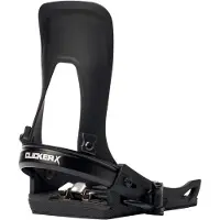 K2 Snowboard - Fixações snowboard - Clicker X Hb Black para Homem - Tamanho M - Preto