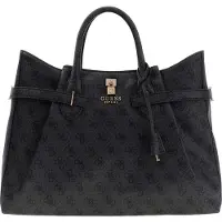 GUESS Malas de tiracolo 'Coal' preto