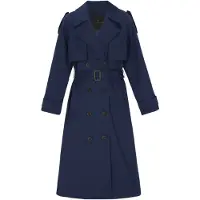 Dreimaster Klassik Sobretudo meia-estação 'Classic' navy
