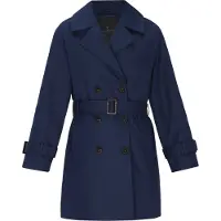 Dreimaster Klassik Sobretudo meia-estação 'Classic' navy
