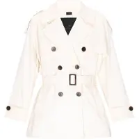 Dreimaster Klassik Sobretudo meia-estação 'Classic' offwhite