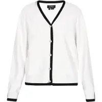 Usha Casaco de malha preto / offwhite
