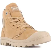 Palladium Botim com fivela 'Pampa' estuque / conhaque