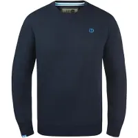 !Solid Sweatshirt 'Benn' navy / branco