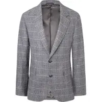 Hackett London para homem. HM443289 Blazer cinzento Cash Tattersal (38/32), Casual, Sapatos de Festa, Cinza, Lã, Clássico, Manga comprida