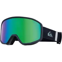 Quiksilver - Máscaras ski - Harper Goggles Black / Clux ML Green S3 para Homem - Preto