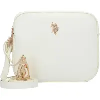 U.S. POLO ASSN. Mala de ombro 'Jones' offwhite