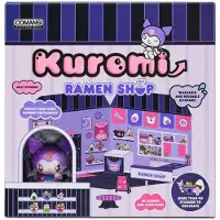Comansi Figura Sticker House Loja De Ramen Da Kuromi Hello Kitty