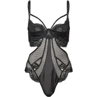 Hunkemoller Body 'Belladonna' preto