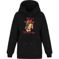 MyMo Pop Sweatshirt 'Pop' castanho / vermelho / preto