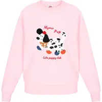 MyMo Pop Sweatshirt 'Pop' cor-de-rosa / vermelho / preto / branco
