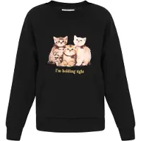 MyMo Pop Sweatshirt bege / castanho claro / mostarda / preto