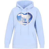 MyMo Pop Sweatshirt 'Pop' bege claro / azul / azul claro / branco