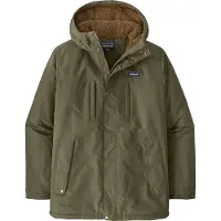 Patagonia - Casacos - M's Isthmus Parka Basin Green para Homem - Nylon - Tamanho XL - Caqui