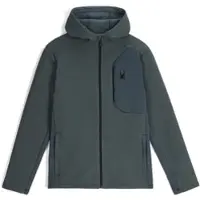 Spyder - Polares - Bandit Hooded Jacket Slate Blue para Homem - Tamanho L - Azul