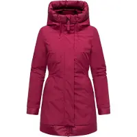 NAVAHOO Sobretudo de inverno 'Winterprinzessin 14' granadina