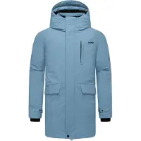 STONE HARBOUR Sobretudo de inverno 'Emriis XX' azul claro