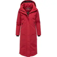 NAVAHOO Sobretudo de inverno 'Schneewächter 14' vermelho