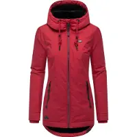 Ragwear Casaco de inverno 'Zuzka' vermelho