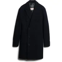 Superdry para homem. M5011885A Casaco azul-marinho da Town Merchant Store (S), Casual, Lã, Manga comprida