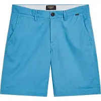 Superdry para homem. M7110422A Calções de treino Core blue (36), Azul, Casual, Algodão