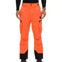 Superdry para homem. MS110195A Calças de esqui Ultimate Freestyle cor de laranja (S), Esportivo, Poliéster, Neve, Ao ar livre
