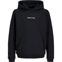 Jack & Jones Junior Sweatshirt 'JORNorrebro' preto / branco