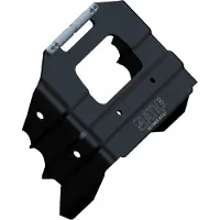 ATK - Fixações ski travessia - Couteaux para Unissexo - Tamanho 91 mm - Preto