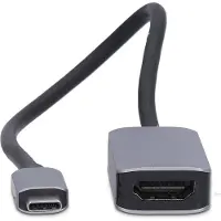 Nedis Adaptador Usb-c Macho Para Hdmi Fêmea Usb 3.2 Gen 1 8k Niquelado Pvc 0.2 M 60hz