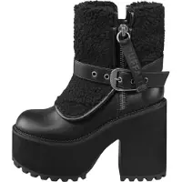 Buffalo Botas pelo tornozelo 'Killah Fold' preto