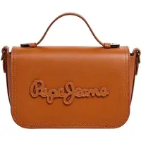 Pepe Jeans para mulher. PL0300115 Mala de mão castanha Nina Bass (OSFA), Marrom, Casual, Poliuretano