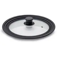 Ibili Tampa De Vidro Edge Para Frigideira Silicone 18-20-22 Cm
