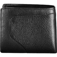 Piquadro , Carteira de couro preta Akron PU3891AOR-N para homens