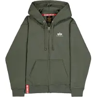 Alpha industries Básico Casaco c/capuz e fecho Verde-azeitona 3XL