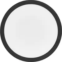 Osram Candeeiro de teto LED ORBIS ULTRA SLIM, preta, Ø 24 cm regulável