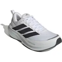 Adidas Sapatilha de corrida 'SUPERNOVA GLIDE' preto / prata / branco