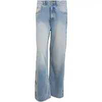 Adidas Calças Jeans DENIM PANTS homens - Azul - US 30
